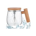 Portable Self-stirring Glass Coffee Cup