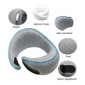 Travel Memory Foam U-shaped 360° Nlastic Neck Pillow