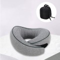 Travel Memory Foam U-shaped 360° Nlastic Neck Pillow