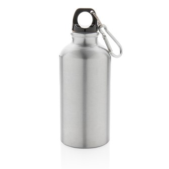 XD Design Aluminium reusable sport bottle with carabiner P436.162