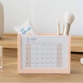 Multifunctional Removable Pen Holder Desk Calendar