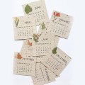 ESG礼品 -  环保纤维纸架种子月历