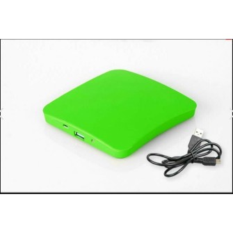 Square shape Window stick solar power bank2600mah