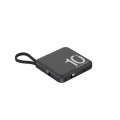 Mini Self-Contained Cable 10000mAh Portable Charger Power Bank