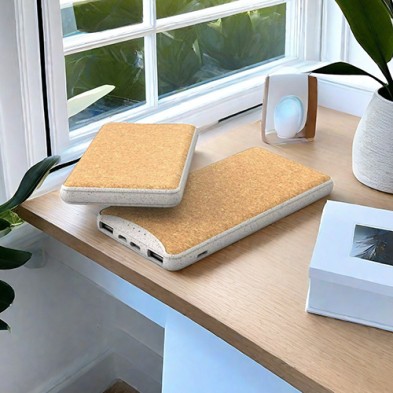 Eco-friendly Wheat Straw Power Bank 10000mah
