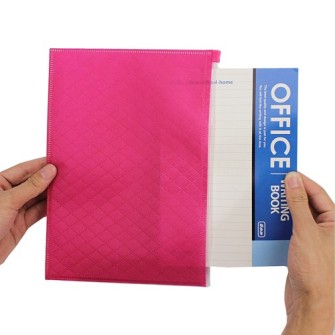 A4 size Non-woven zipper bag