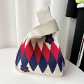 Japanese Style Knitted Lunch Bag