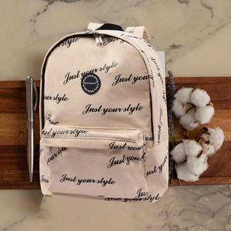 Recyled Cotton Backpack