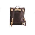 Roll Top Canvas Backpack