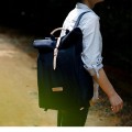 Roll Top Canvas Backpack