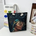  Painted Handmade Tote Bag