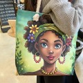  Painted Handmade Tote Bag