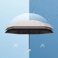 Flat 6 Folding Sunscreen Portable mini Umbrella