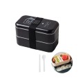 Creative Design PP Plastic Double Layer Lunch Box