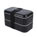 Creative Design PP Plastic Double Layer Lunch Box