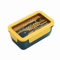 Portable Wheat Straw Bento Box 3 set