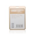 Lanyard metal card holder
