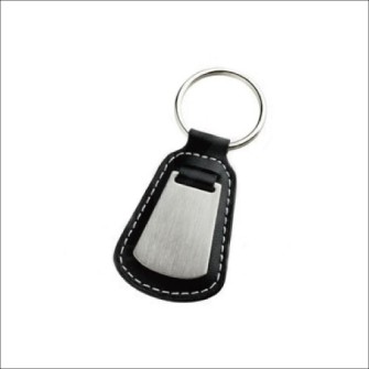 Leather metal key holder