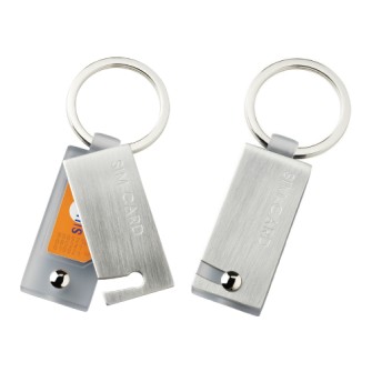 Metal SIM card keyring