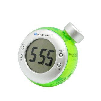 Water powered digital clock