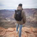 Sustainable lightweight packable messenger backpack Venturer - BrandCharger