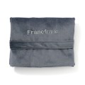 Francfranc LOGO 絲絨托特袋