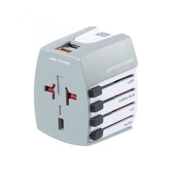 Go Travel-World travel USB socket converter