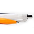 Prodir QS20 Plastic Push Transparent Polished Ball Pen (with Plastic Clip)