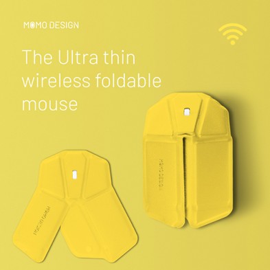 Momo Design 超薄無線藍牙可折疊滑鼠