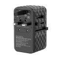 Verbatim 4 Port PD 3.0 100W GAN Travel Adaptor Black