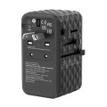 Verbatim 4 Port PD 3.0 100W GAN Travel Adaptor Black