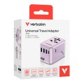 Verbatim 5 Port 45W Universal Travel Adapter (UTA-08)