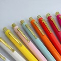 Hexagonal click ballpoint pen