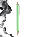 Hexagonal metal ballpoint pen