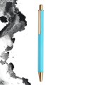 Hexagonal metal ballpoint pen