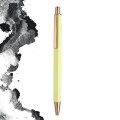 Hexagonal metal ballpoint pen