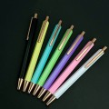 Hexagonal metal ballpoint pen