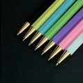 Hexagonal metal ballpoint pen