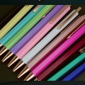 Hexagonal metal ballpoint pen