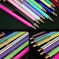 Hexagonal metal ballpoint pen