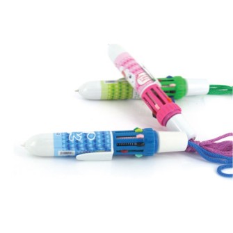 Multi Color Plastic Ball Pen