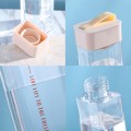 Square Plastic Water Bottle 400ML