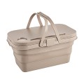Outdoor Picnic Silicone Folding Basket