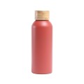 Bamboo Lid Small Mouth Double Layer Stainless Steel Thermos Bottle