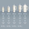 STANLEY 30oz insulated large-capacity straw cup