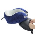 Travel portable Inflatable neck pillow + inflatable bag