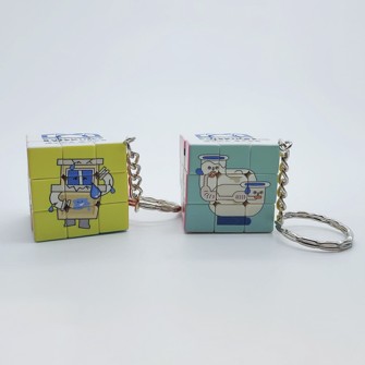 Rubik's Cube 鑰匙扣魔方34mm-Buildings Department