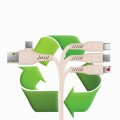 Wheat Straw Data Cable 3 in 1