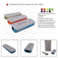 USB流動充電器+ 3G wifi 功能 (3合1功能移動電源) 1800mAh
