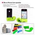 Silicon iPhone horn speaker